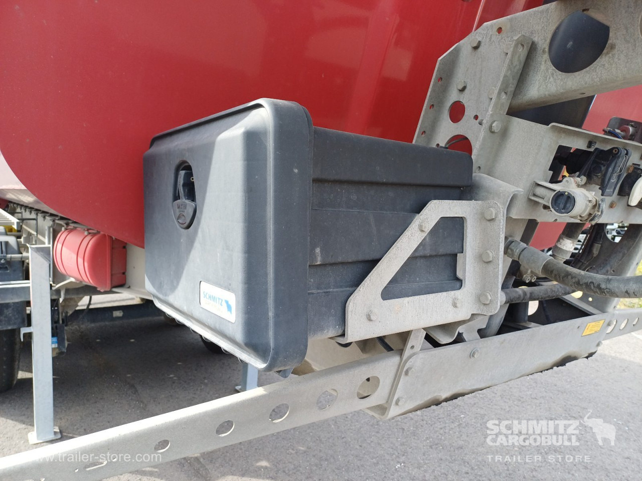 SCHMITZ Auflieger Kipper Stahlrundmulde 28m³ - Semi-trailer jungkit: gambar 3 SCHMITZ Auflieger Kipper Stahlrundmulde 28m³ - Semi-trailer jungkit: gambar 3