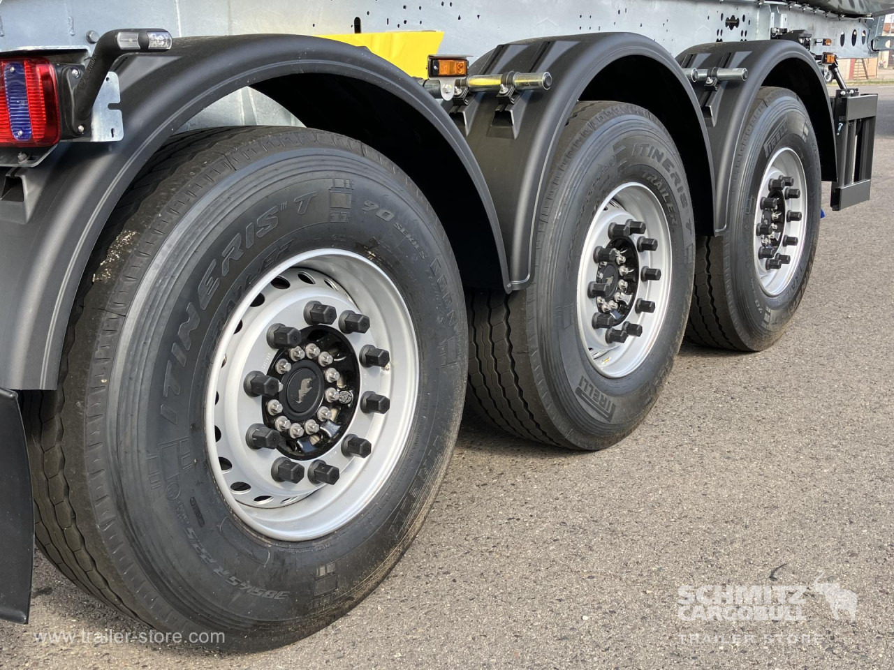 SCHMITZ Auflieger Kipper Stahlrundmulde 29m³ - Semi-trailer jungkit: gambar 2 SCHMITZ Auflieger Kipper Stahlrundmulde 29m³ - Semi-trailer jungkit: gambar 2