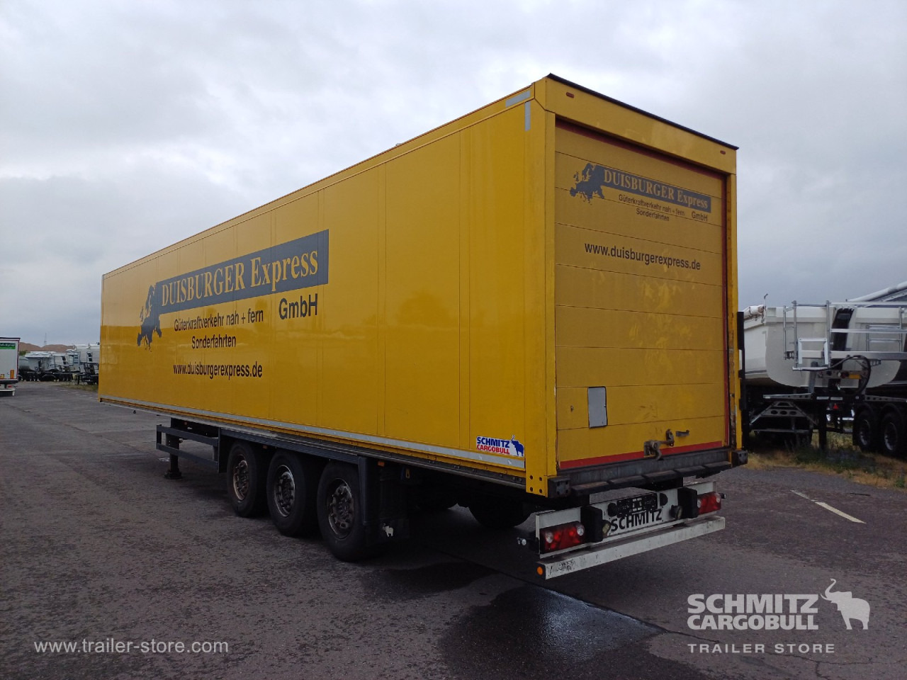 SCHMITZ Auflieger Trockenfrachtkoffer Standard - Semi-trailer kotak tertutup: gambar 4 SCHMITZ Auflieger Trockenfrachtkoffer Standard - Semi-trailer kotak tertutup: gambar 4