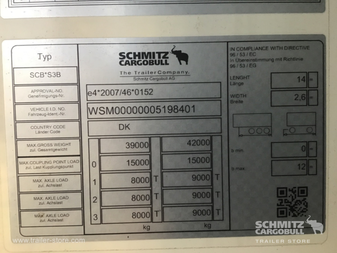 Semi-trailer isotermal SCHMITZ Reefer Standard Double deck: gambar 6