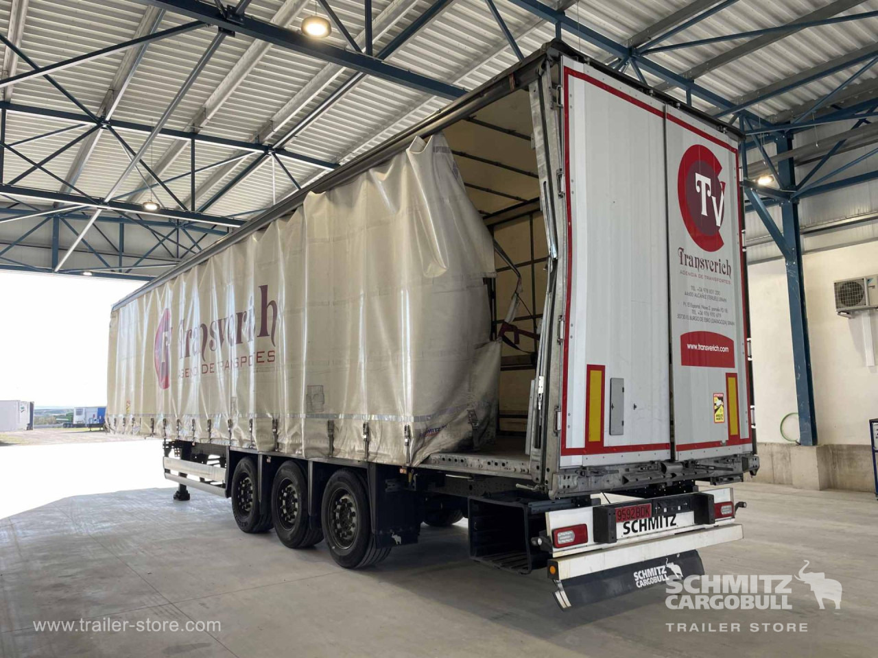 SCHMITZ Semiremolque Lona Standard - Semi-trailer dengan terpal samping: gambar 2 SCHMITZ Semiremolque Lona Standard - Semi-trailer dengan terpal samping: gambar 2