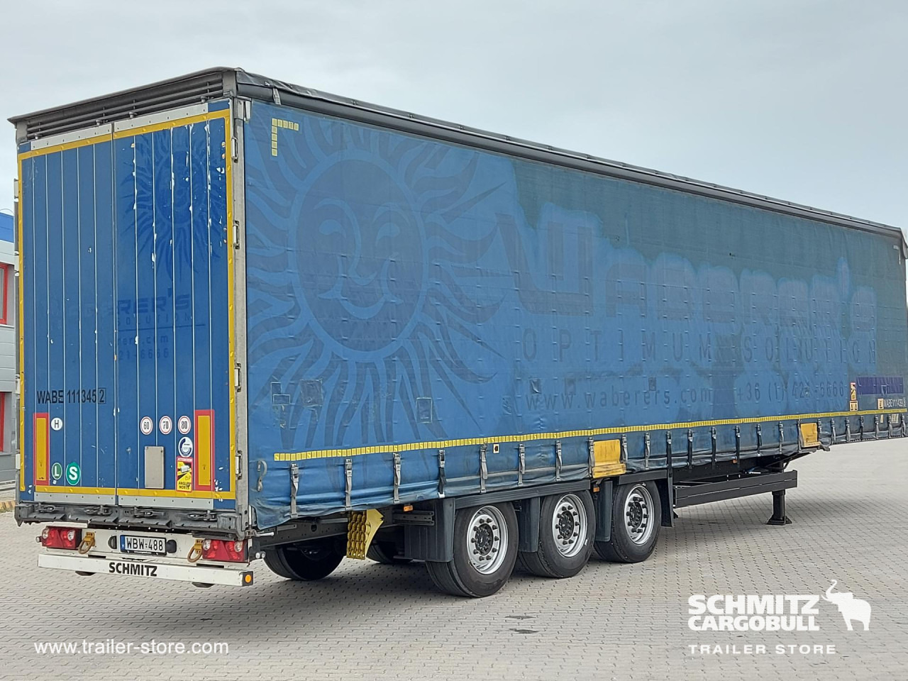 SCHMITZ Curtainsider Mega - Semi-trailer dengan terpal samping: gambar 3 SCHMITZ Curtainsider Mega - Semi-trailer dengan terpal samping: gambar 3