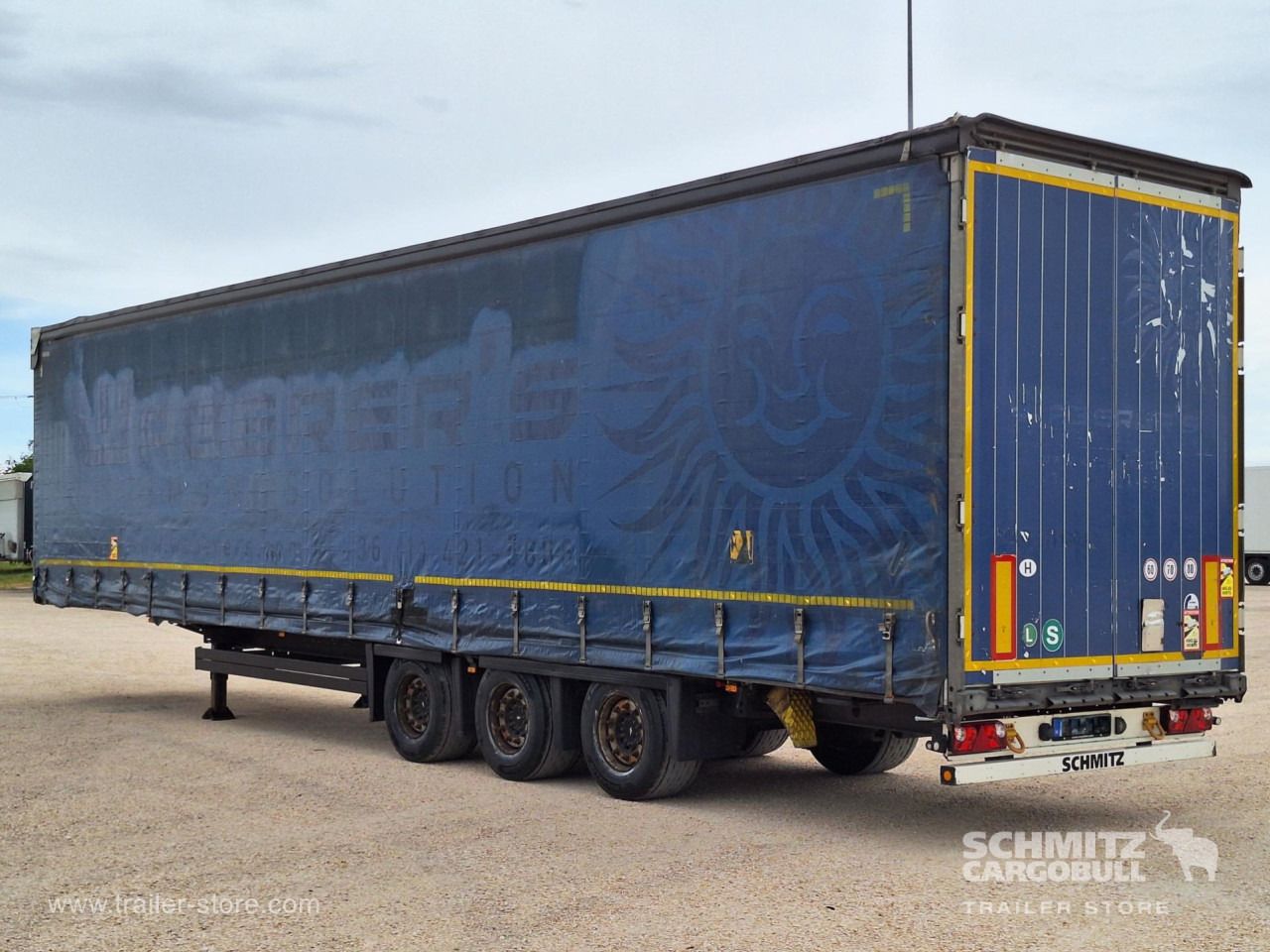 SCHMITZ Curtainsider Mega - Semi-trailer dengan terpal samping: gambar 5 SCHMITZ Curtainsider Mega - Semi-trailer dengan terpal samping: gambar 5