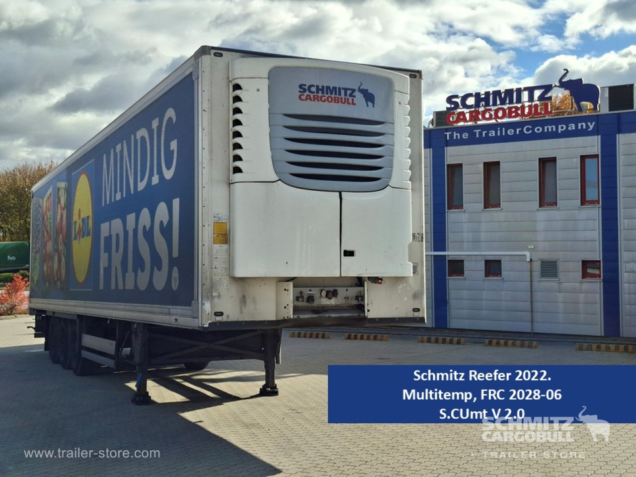 SCHMITZ Reefer Multitemp - Semi-trailer isotermal: gambar 1 SCHMITZ Reefer Multitemp - Semi-trailer isotermal: gambar 1