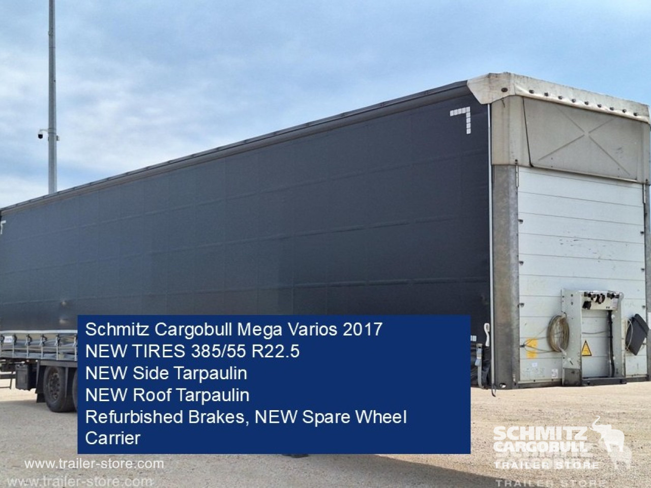 SCHMITZ Tolóponyva Mega - Semi-trailer dengan terpal samping: gambar 1 SCHMITZ Tolóponyva Mega - Semi-trailer dengan terpal samping: gambar 1