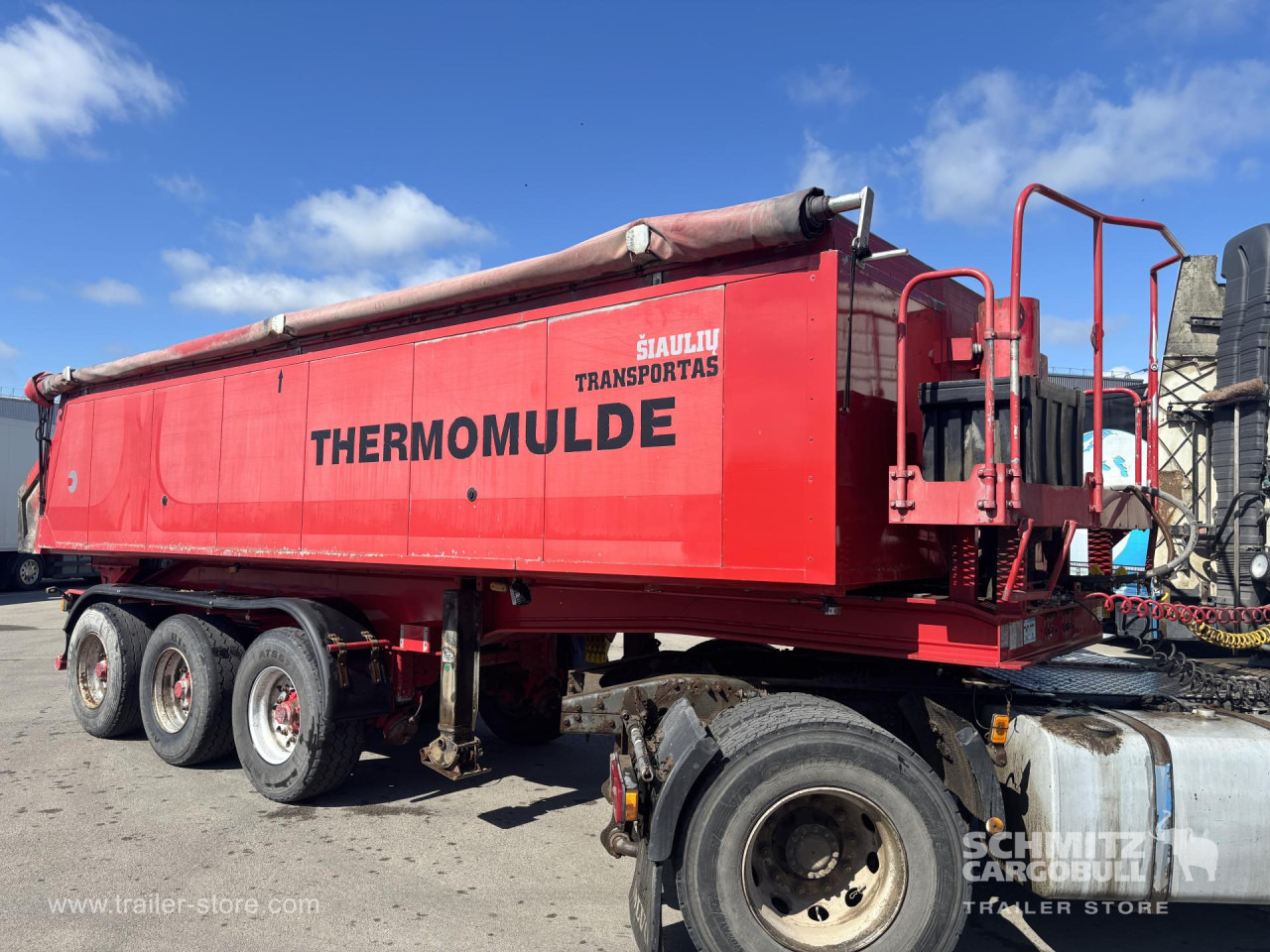 MEIERLING Tipper Alu-square sided body 23m³ - Semi-trailer jungkit: gambar 1 MEIERLING Tipper Alu-square sided body 23m³ - Semi-trailer jungkit: gambar 1