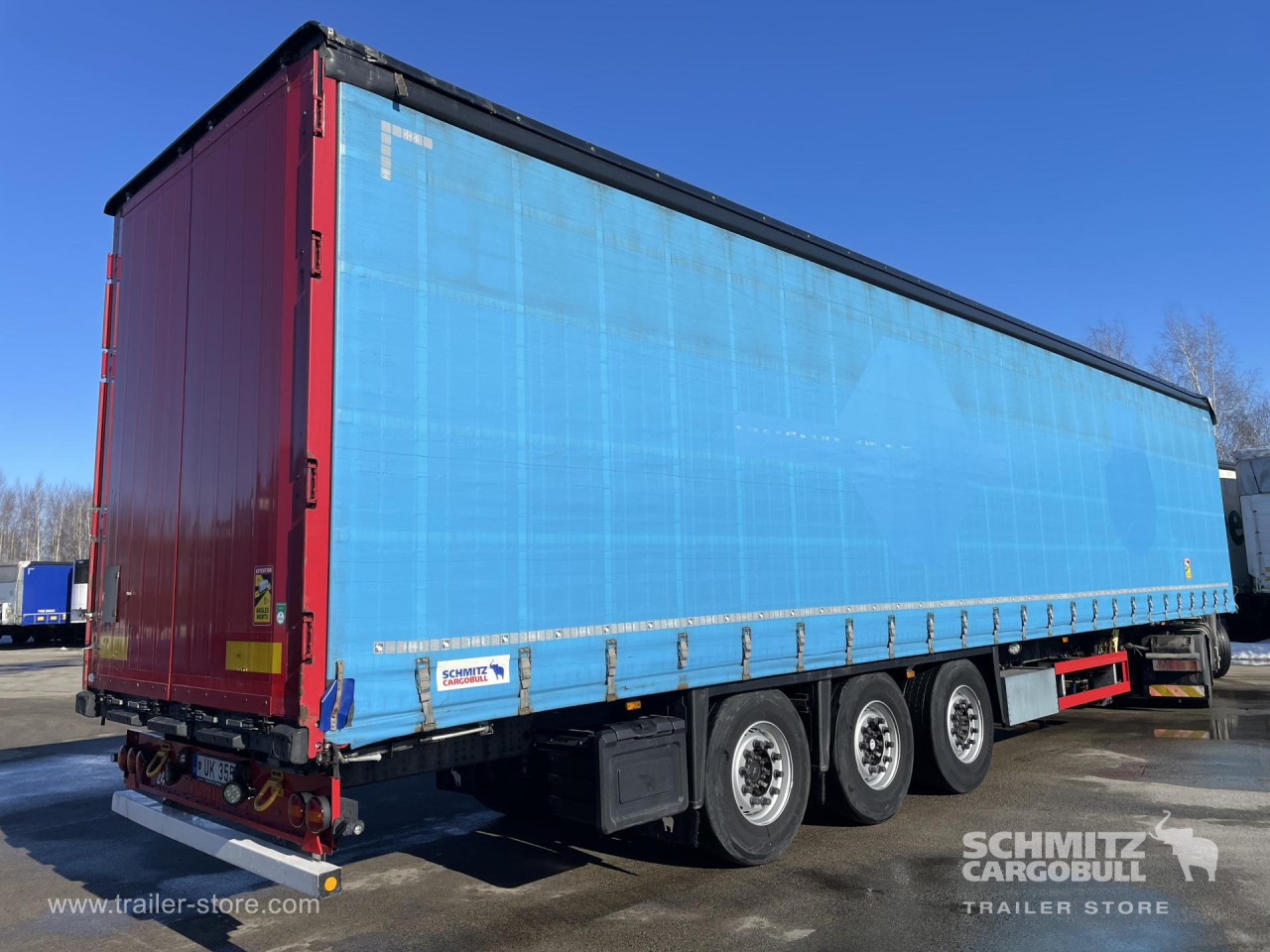 SCHMITZ Curtainsider Standard - Semi-trailer dengan terpal samping: gambar 1 SCHMITZ Curtainsider Standard - Semi-trailer dengan terpal samping: gambar 1