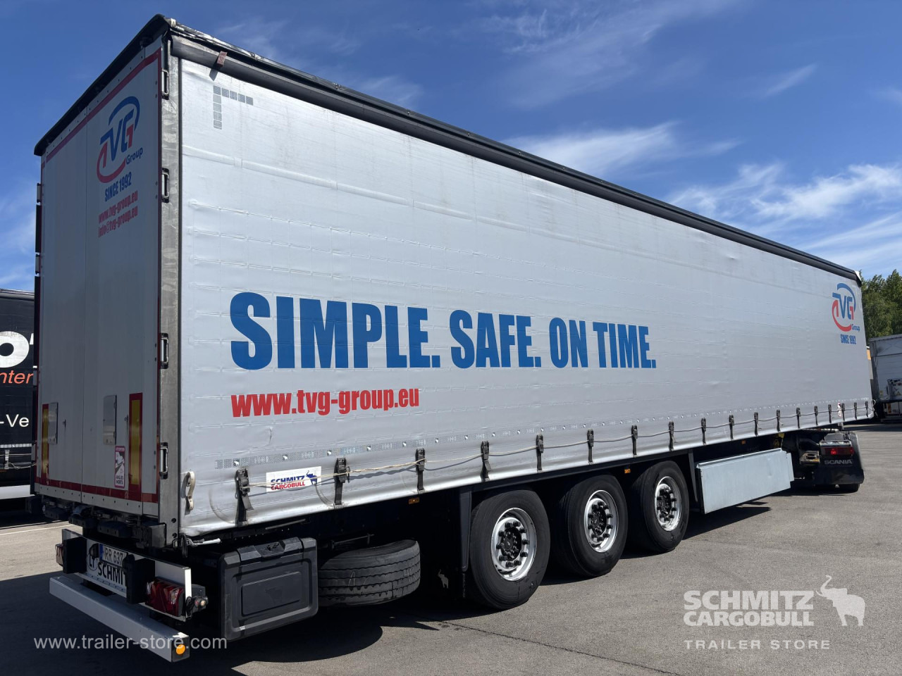 Semi-trailer dengan terpal samping SCHMITZ Curtainsider Standard: gambar 1