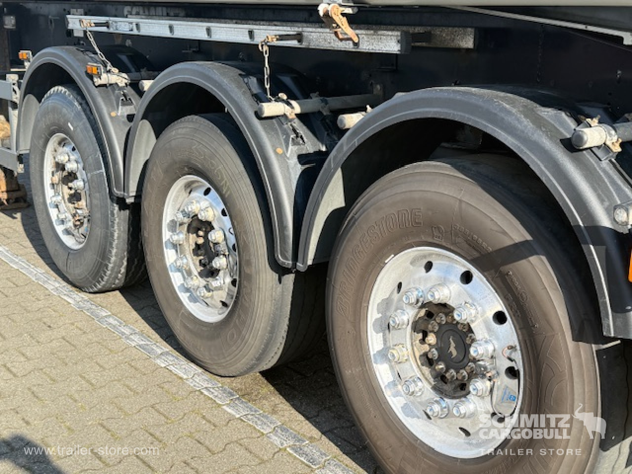 SCHMITZ Oplegger Kipper Alu kasten 31m³ - Semi-trailer jungkit: gambar 2 SCHMITZ Oplegger Kipper Alu kasten 31m³ - Semi-trailer jungkit: gambar 2