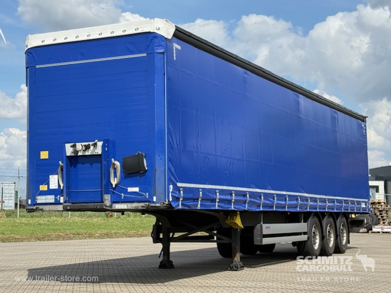 Semi-trailer dengan terpal samping SCHMITZ Oplegger Schuifzeil Standard: gambar 8