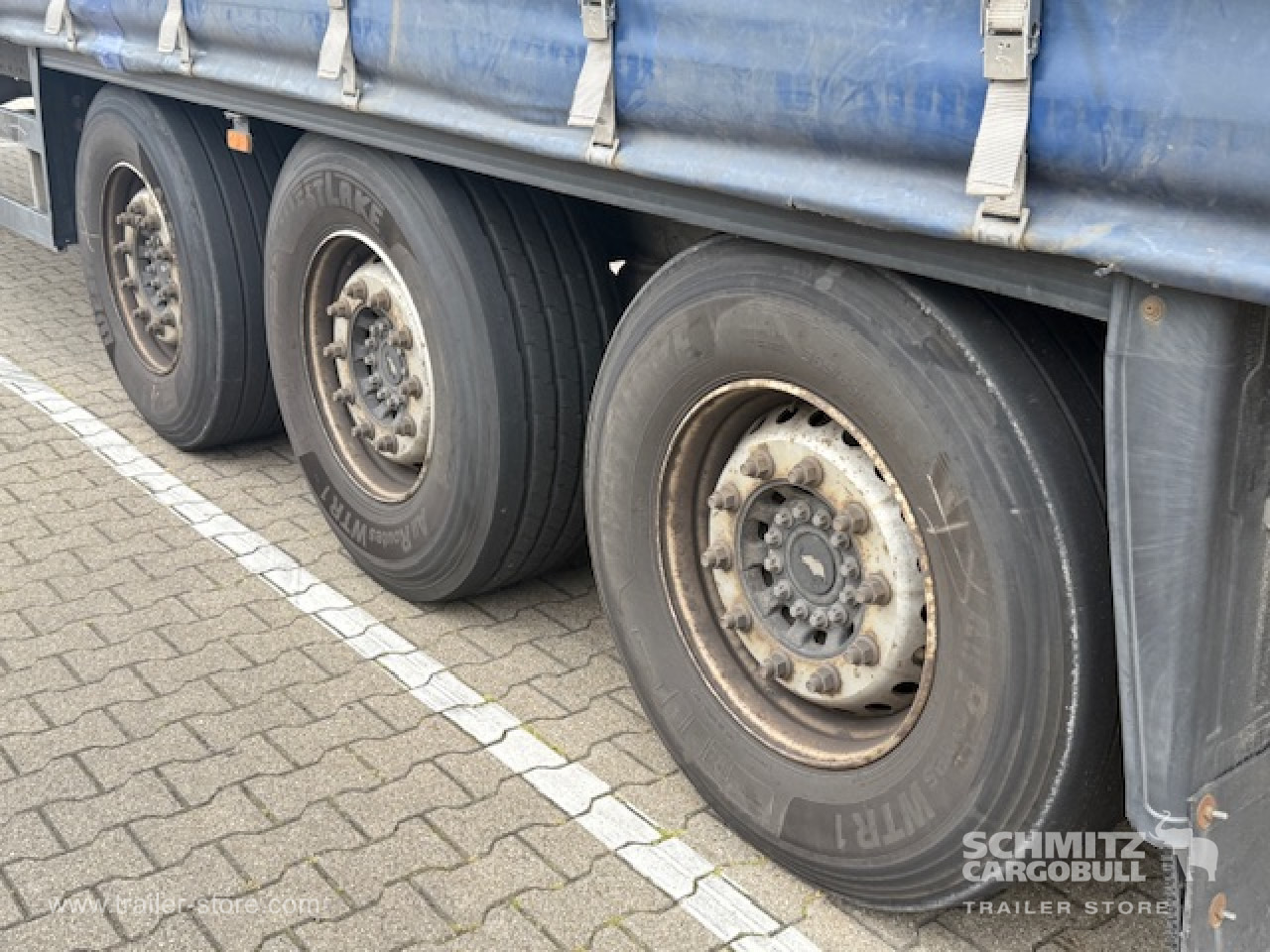 Semi-trailer dengan terpal samping SCHMITZ Oplegger Schuifzeil Standard: gambar 15