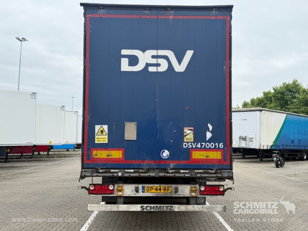 Semi-trailer dengan terpal samping SCHMITZ Oplegger Schuifzeil Standard: gambar 13