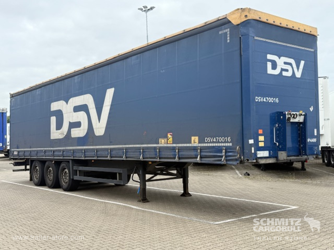 Semi-trailer dengan terpal samping SCHMITZ Oplegger Schuifzeil Standard: gambar 11