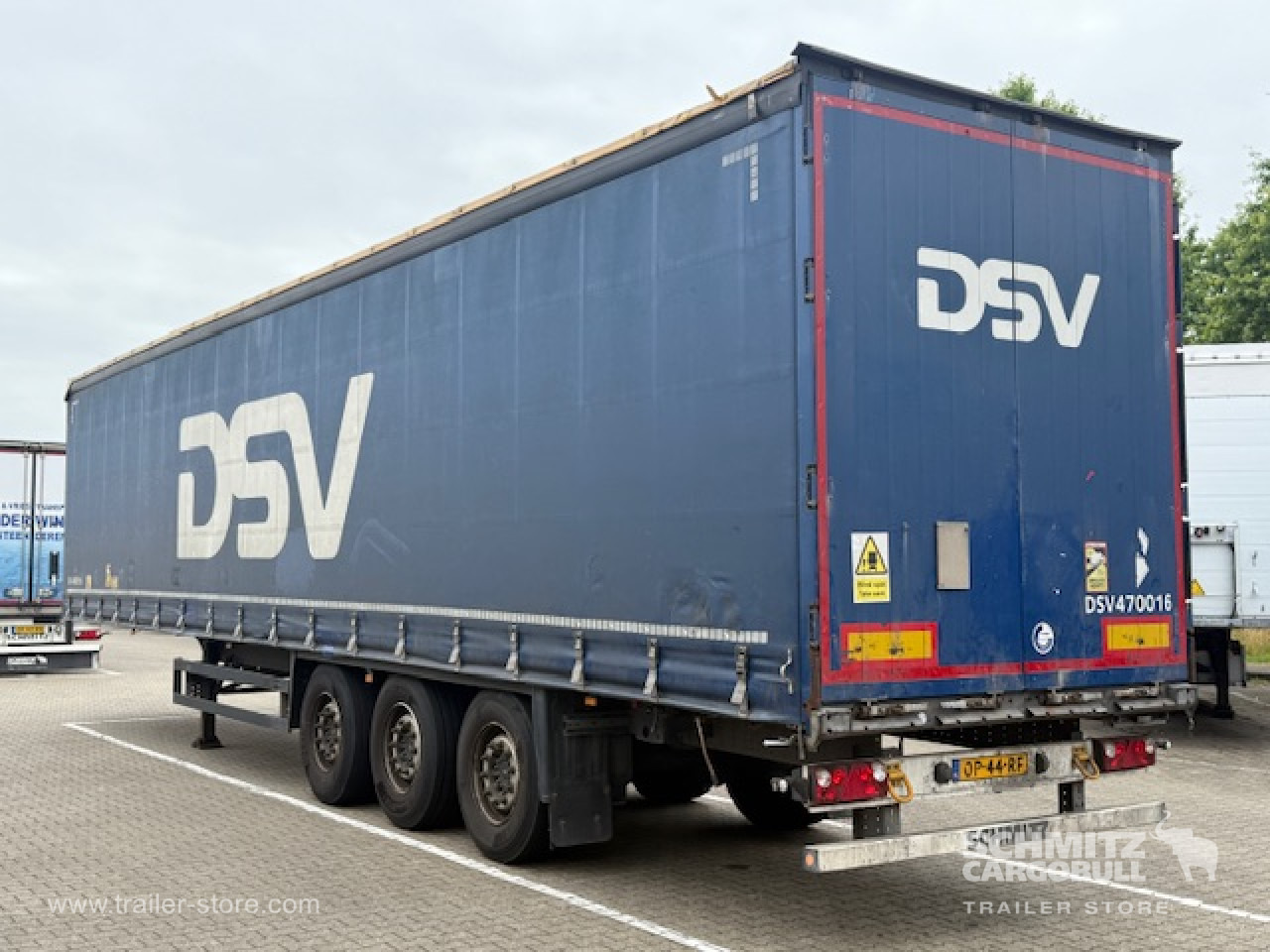 Semi-trailer dengan terpal samping SCHMITZ Oplegger Schuifzeil Standard: gambar 12