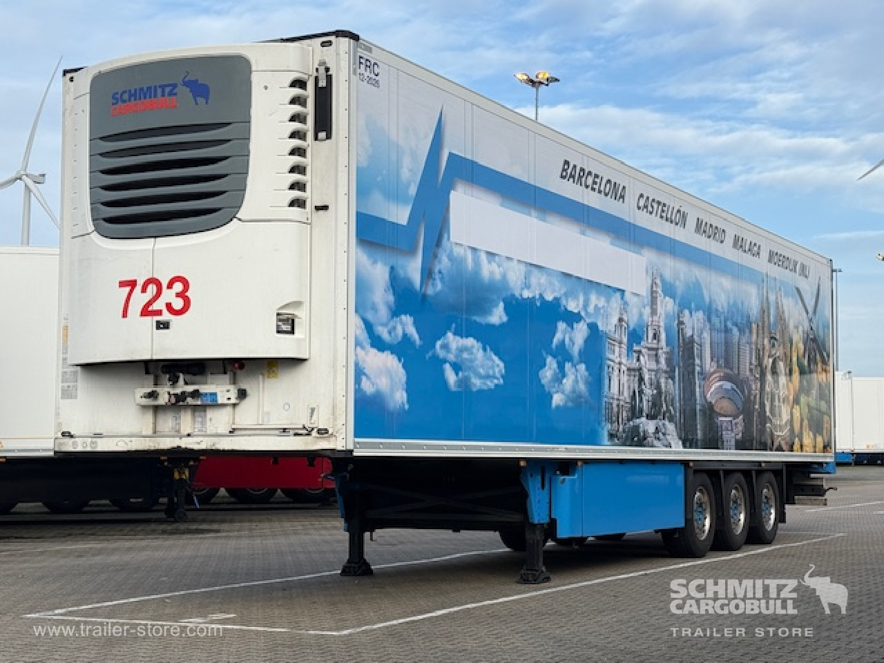 SCHMITZ Oplegger Vries Multitemp Double deck - Semi-trailer isotermal: gambar 1 SCHMITZ Oplegger Vries Multitemp Double deck - Semi-trailer isotermal: gambar 1