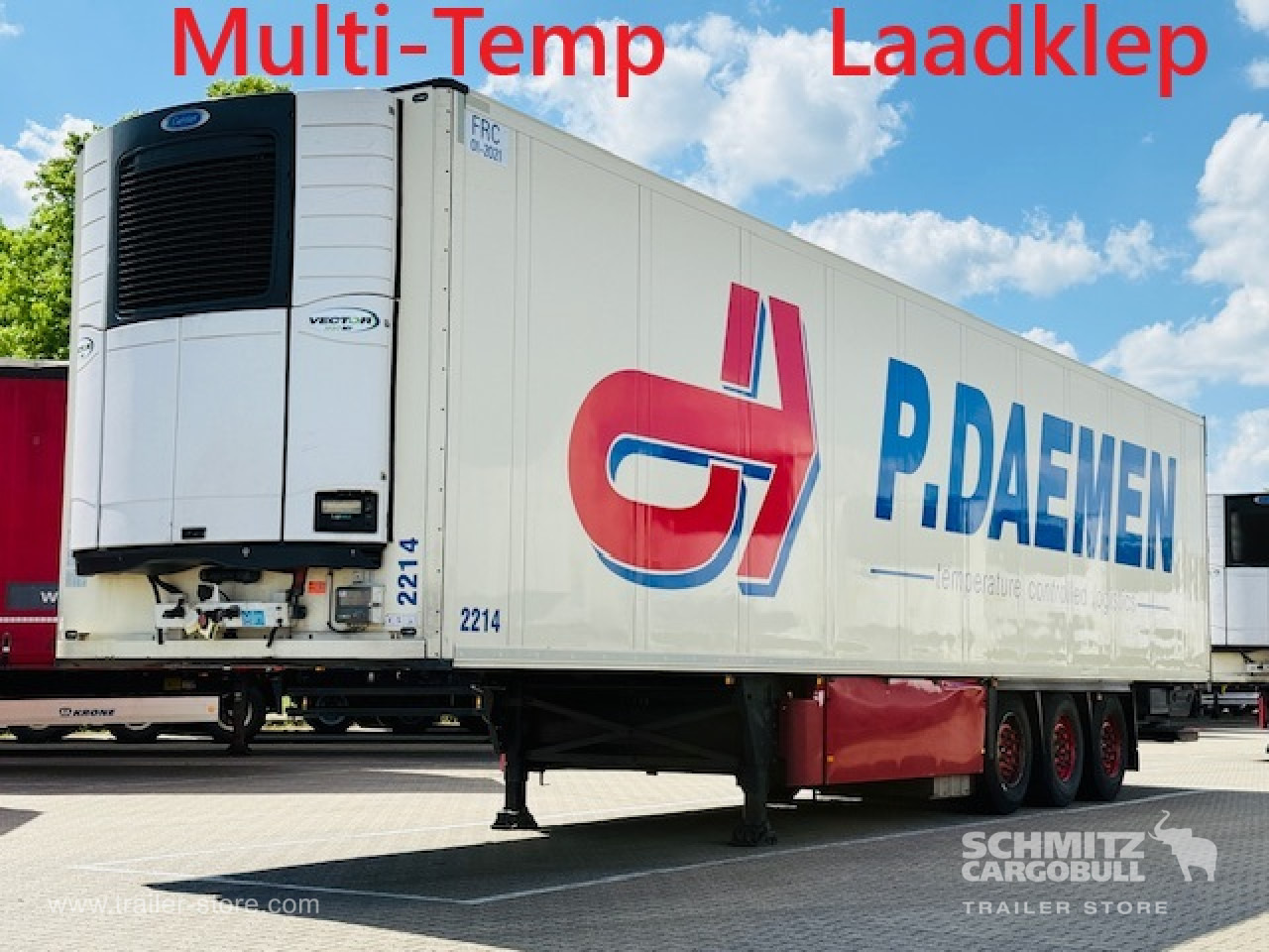 SCHMITZ Oplegger Vries Multitemp Taillift - Semi-trailer isotermal: gambar 1 SCHMITZ Oplegger Vries Multitemp Taillift - Semi-trailer isotermal: gambar 1
