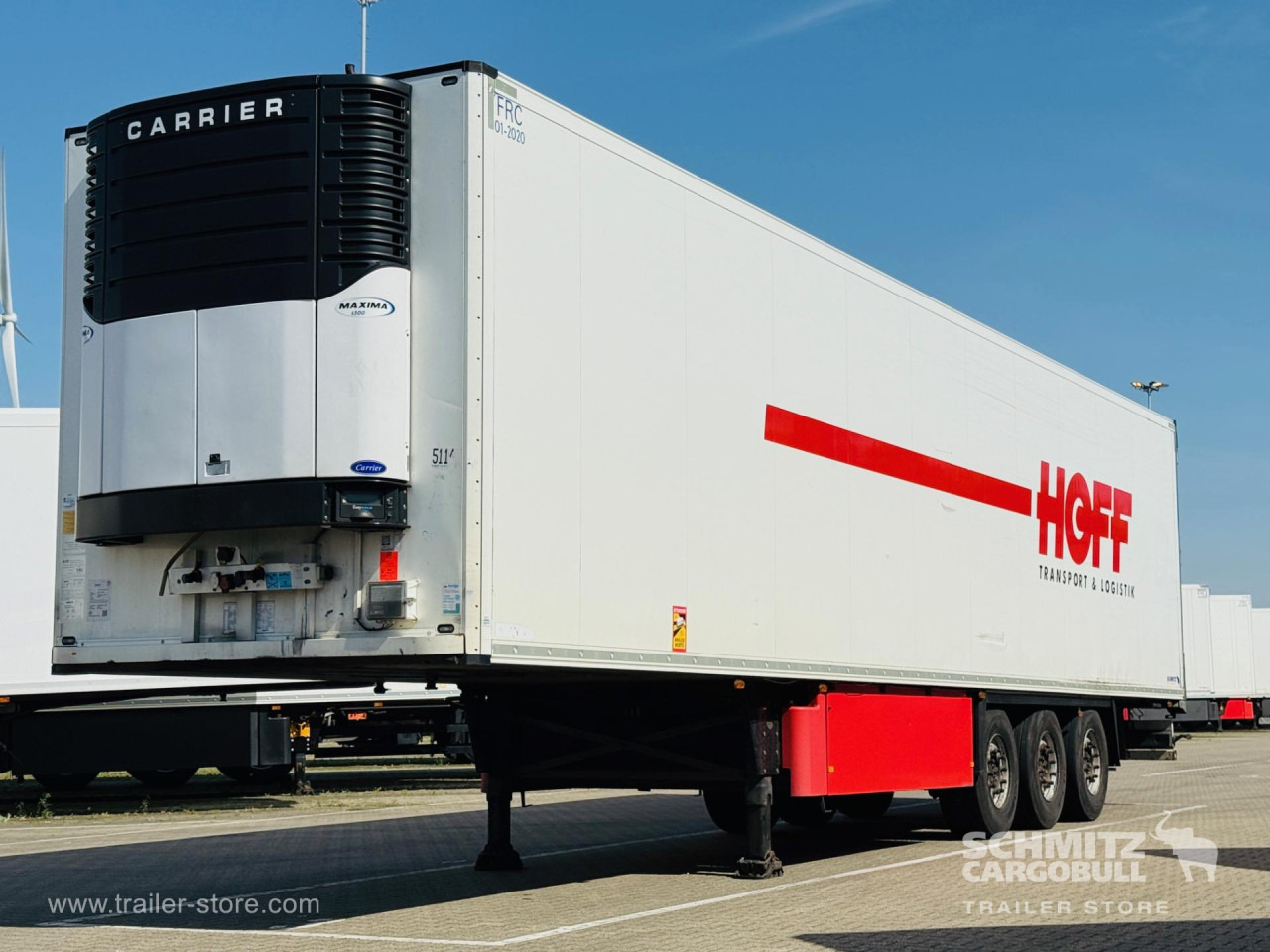 SCHMITZ Oplegger Vries Standard Double deck - Semi-trailer isotermal: gambar 1 SCHMITZ Oplegger Vries Standard Double deck - Semi-trailer isotermal: gambar 1