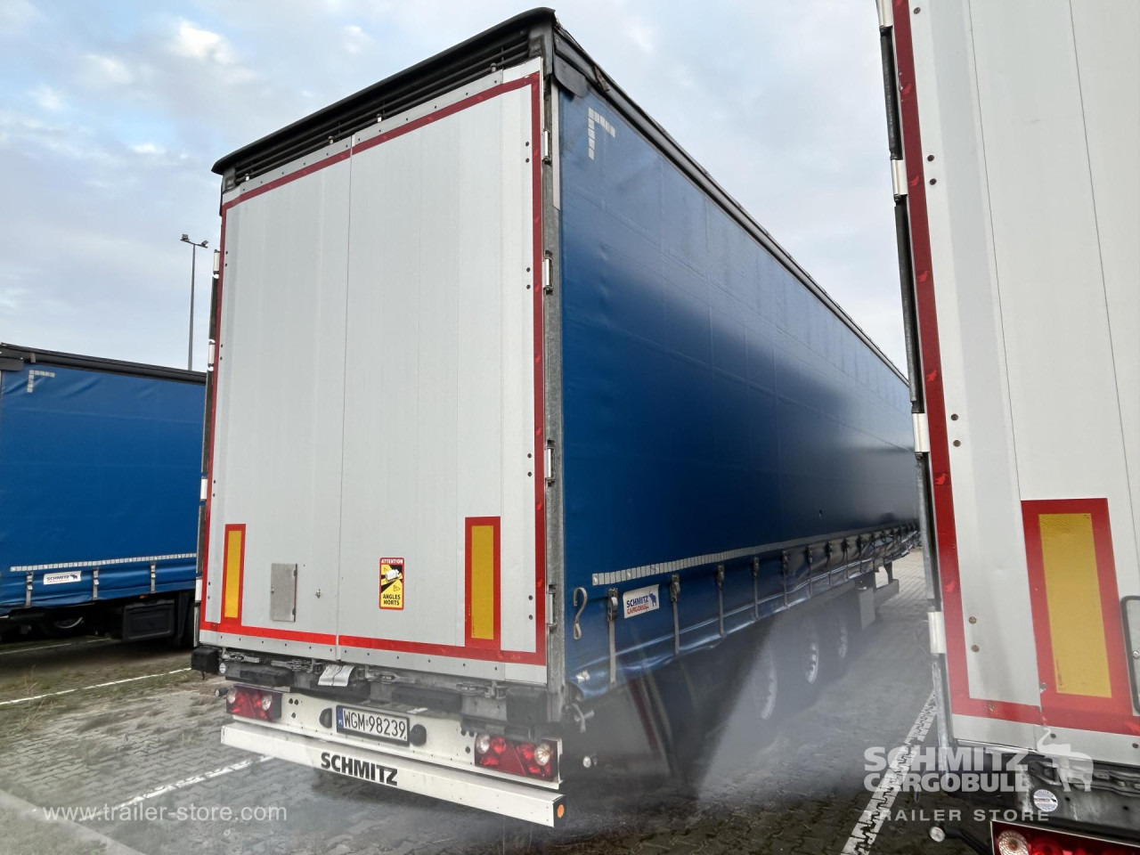 SCHMITZ Curtainsider Mega - Semi-trailer dengan terpal samping: gambar 2 SCHMITZ Curtainsider Mega - Semi-trailer dengan terpal samping: gambar 2