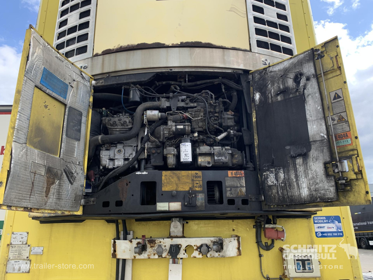 Semi-trailer isotermal SCHMITZ Reefer Standard Taillift: gambar 9