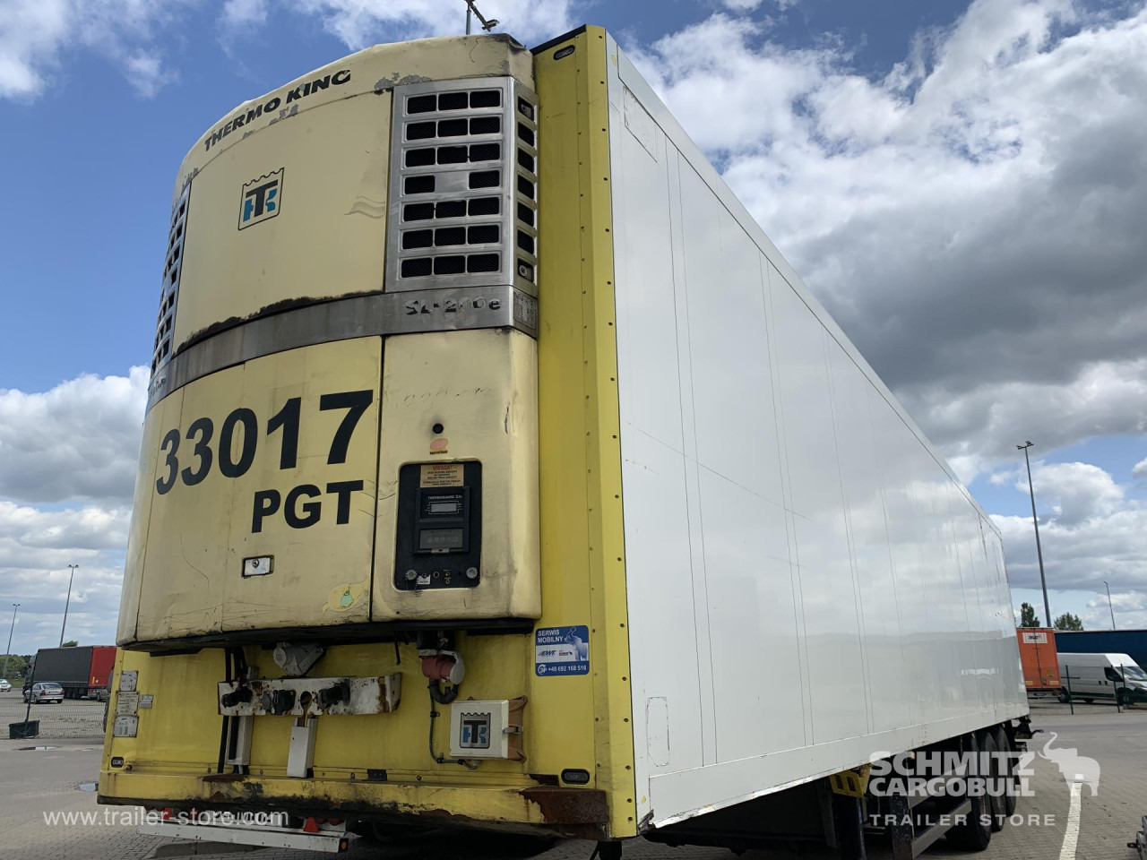 Semi-trailer isotermal SCHMITZ Reefer Standard Taillift: gambar 8