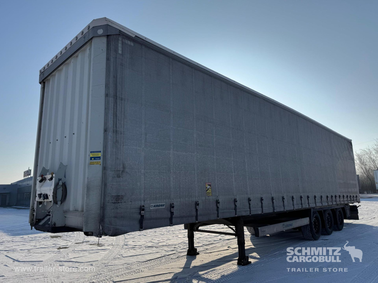 KRONE Curtainsider Mega - Semi-trailer dengan terpal samping: gambar 3 KRONE Curtainsider Mega - Semi-trailer dengan terpal samping: gambar 3