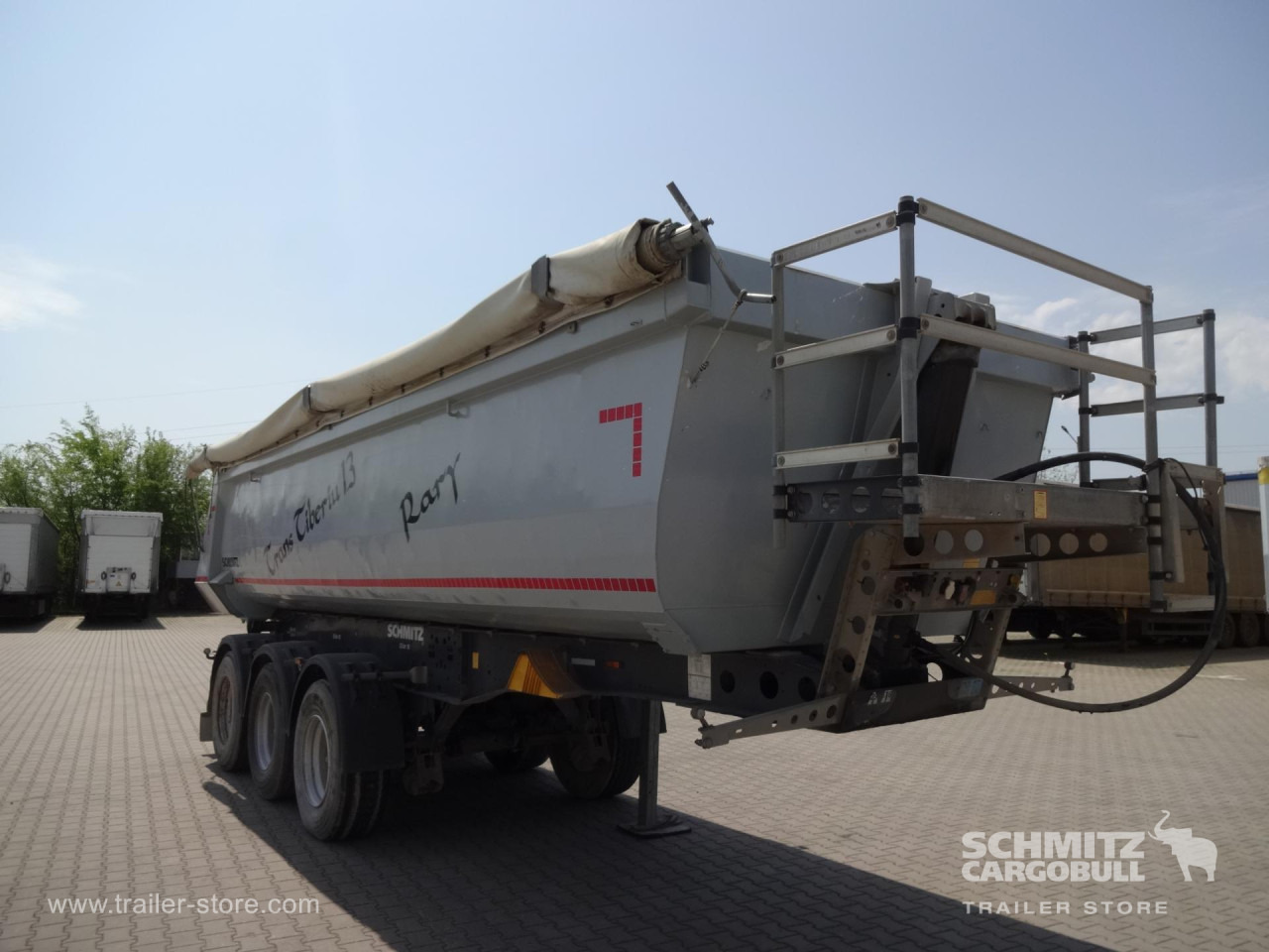SCHMITZ Bena basculabila semirotunda din otel 24m³ - Semi-trailer jungkit: gambar 5 SCHMITZ Bena basculabila semirotunda din otel 24m³ - Semi-trailer jungkit: gambar 5