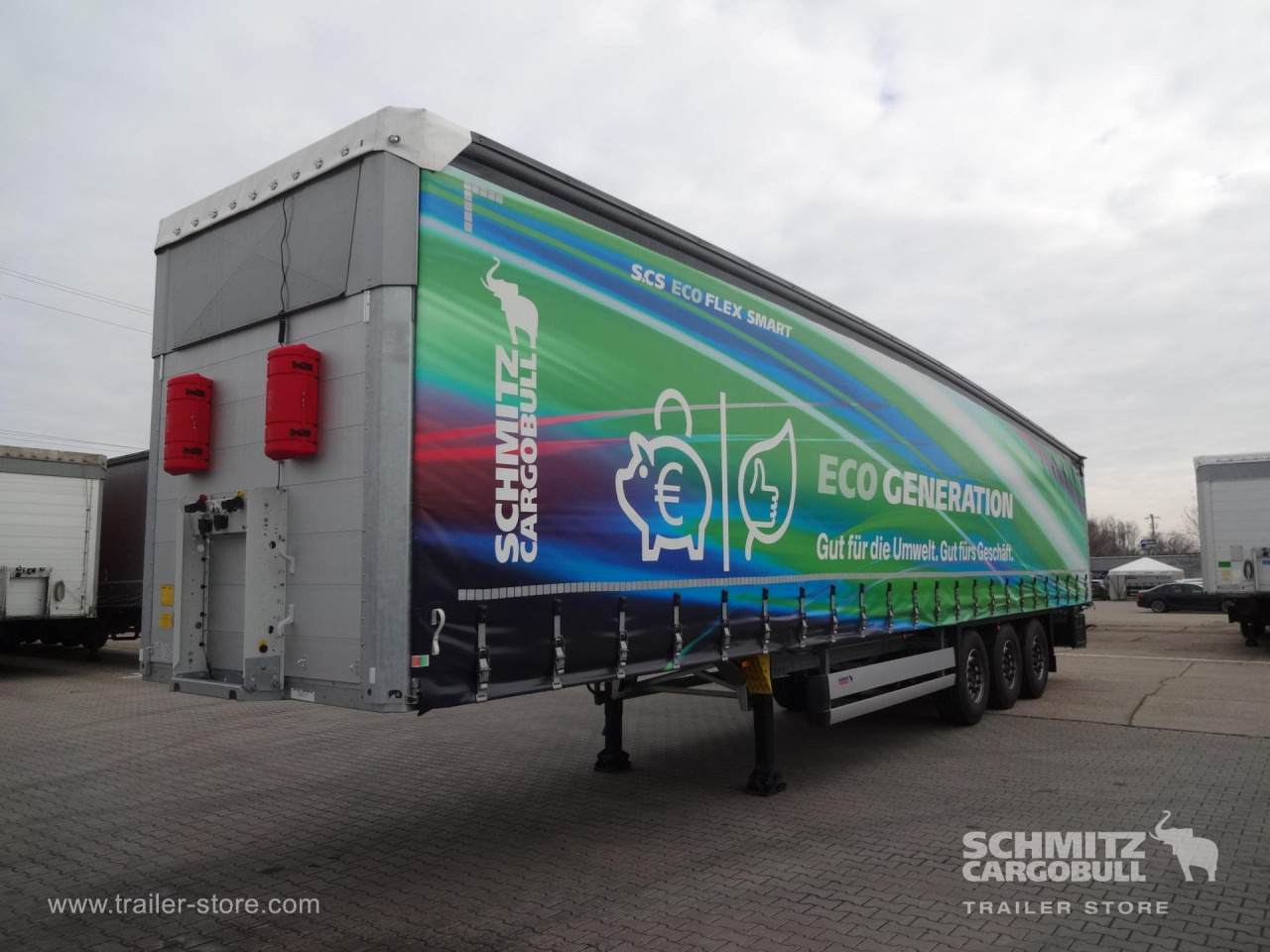 SCHMITZ Curtainsider Standard - Semi-trailer dengan terpal samping: gambar 5 SCHMITZ Curtainsider Standard - Semi-trailer dengan terpal samping: gambar 5