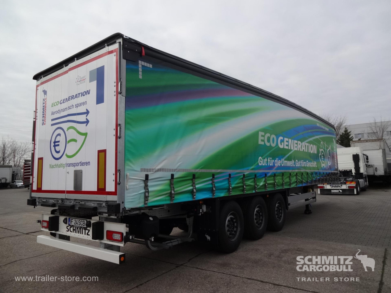 SCHMITZ Curtainsider Standard - Semi-trailer dengan terpal samping: gambar 1 SCHMITZ Curtainsider Standard - Semi-trailer dengan terpal samping: gambar 1
