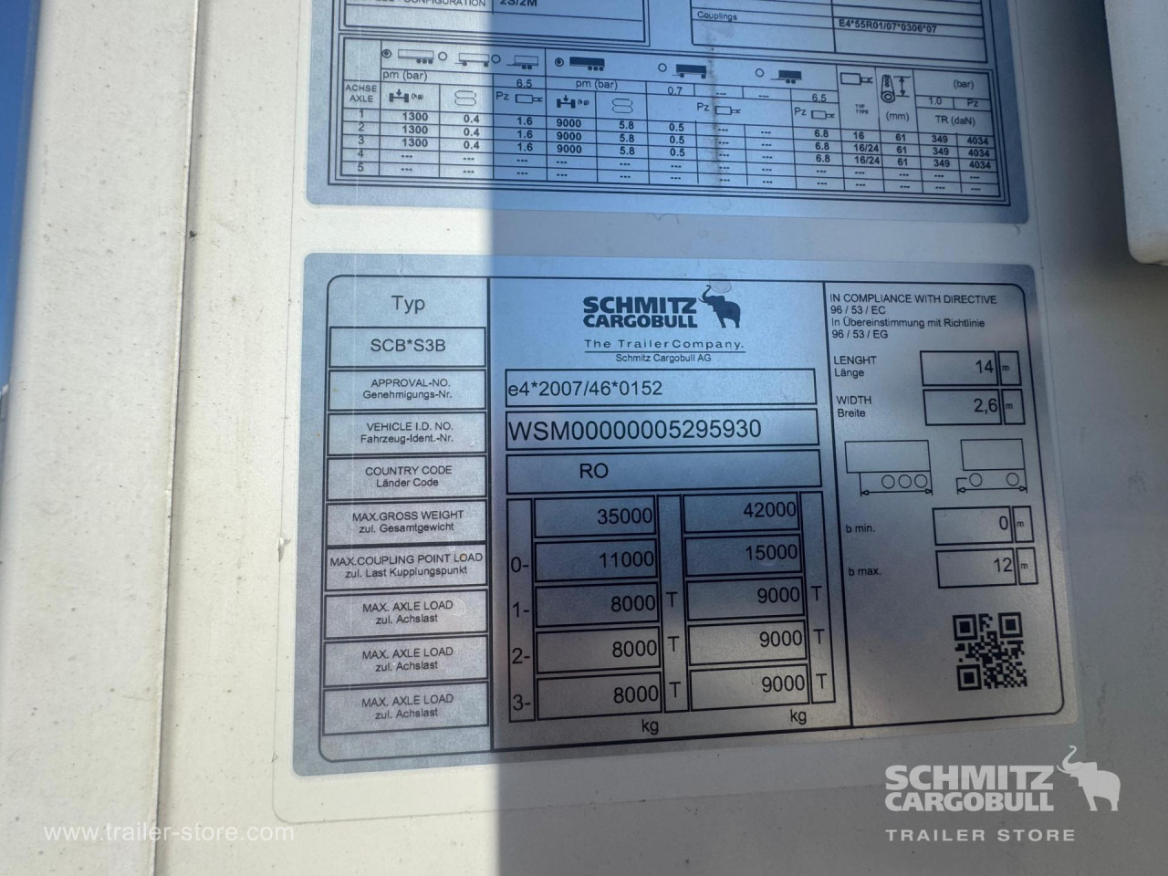 SCHMITZ Reefer Standard - Semi-trailer isotermal: gambar 2 SCHMITZ Reefer Standard - Semi-trailer isotermal: gambar 2