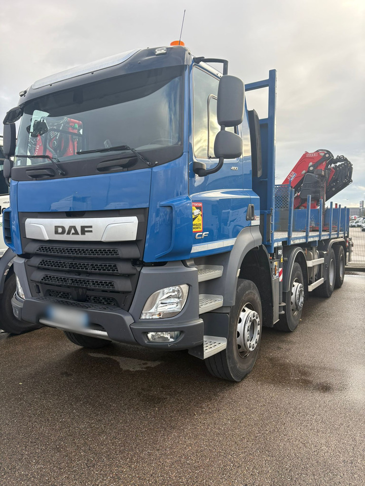 DAF CF 480 8x4 E6 / Fassi F315A.2.26 crane / flatbedCF 480 8x4 E6 / Fassi F315A.2.26 crane / flatbed - Truk derek: gambar 1 DAF CF 480 8x4 E6 / Fassi F315A.2.26 crane / flatbedCF 480 8x4 E6 / Fassi F315A.2.26 crane / flatbed - Truk derek: gambar 1