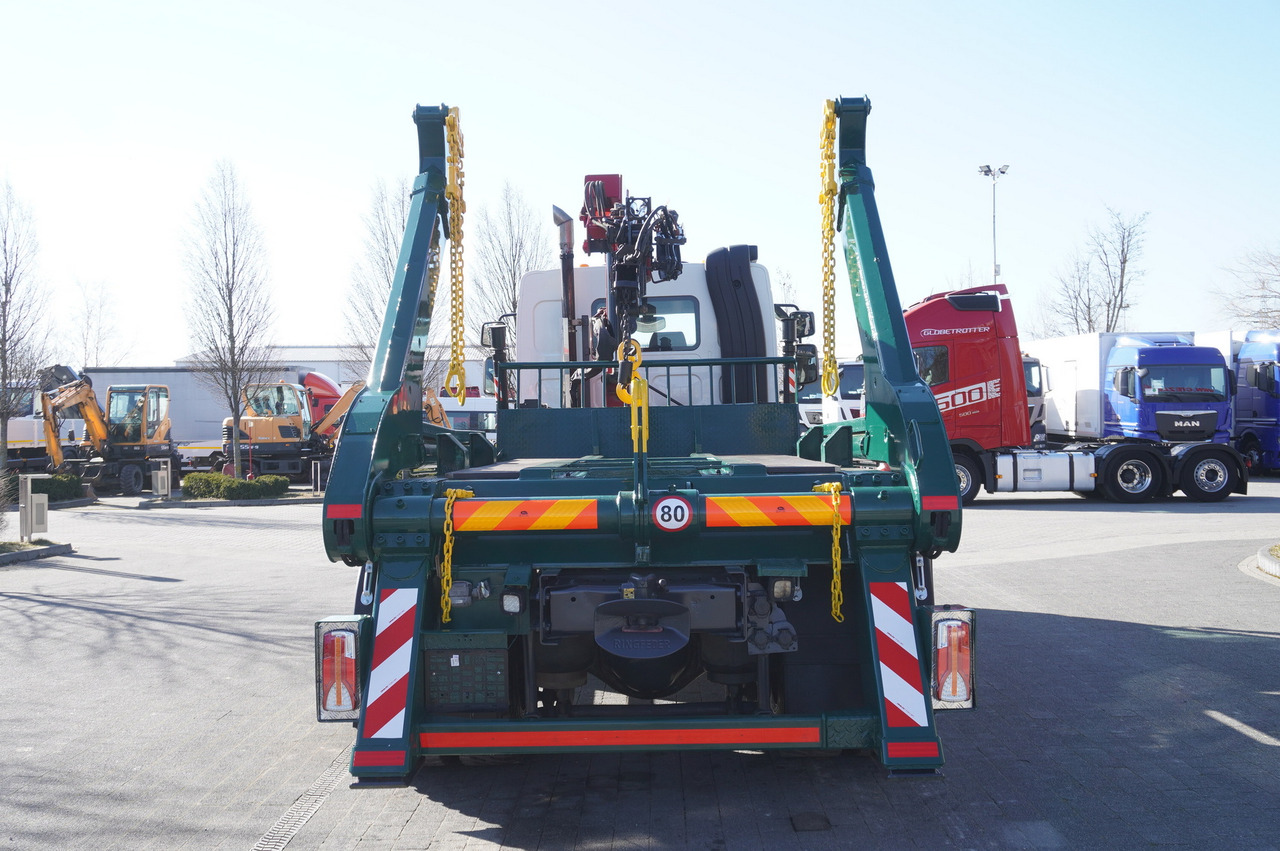 Truk skip loader, Truk derek DAF LF 18.310 E6 / Skip loader Fornal NKR 130V / HDS HMF 735 K2 / Manual gearbox: gambar 6