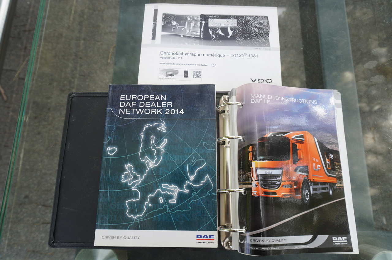 Truk berpendingin DAF LF 220 / Refrigerator 16 EPAL Multitemp / Carrier Supra 1150 MT / Palfinger 1500 kg: gambar 27