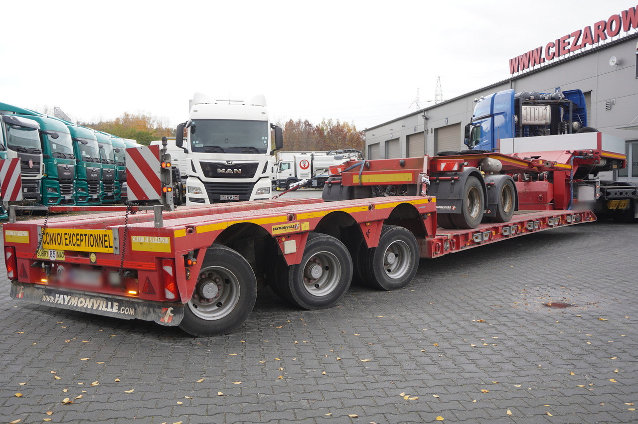 FAYMONVILLE F-S43-1ACA+D2 low bed Tief Bet semi-trailer / Load capacity 49 tons / Deck 15.5 m - Semi-trailer low bed: gambar 4 FAYMONVILLE F-S43-1ACA+D2 low bed Tief Bet semi-trailer / Load capacity 49 tons / Deck 15.5 m - Semi-trailer low bed: gambar 4