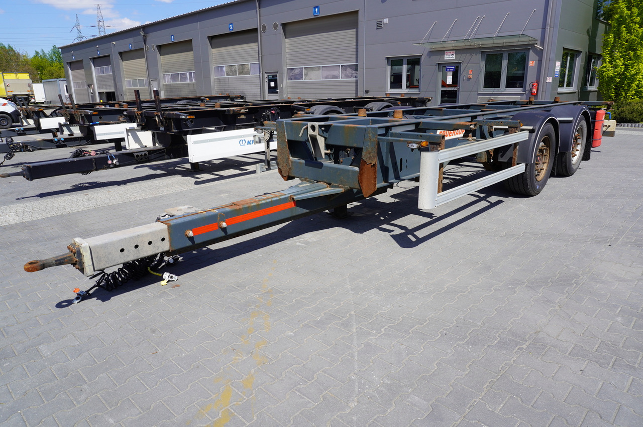 FRUEHAUF BDF / 18 t - Trailer sasis: gambar 1 FRUEHAUF BDF / 18 t - Trailer sasis: gambar 1