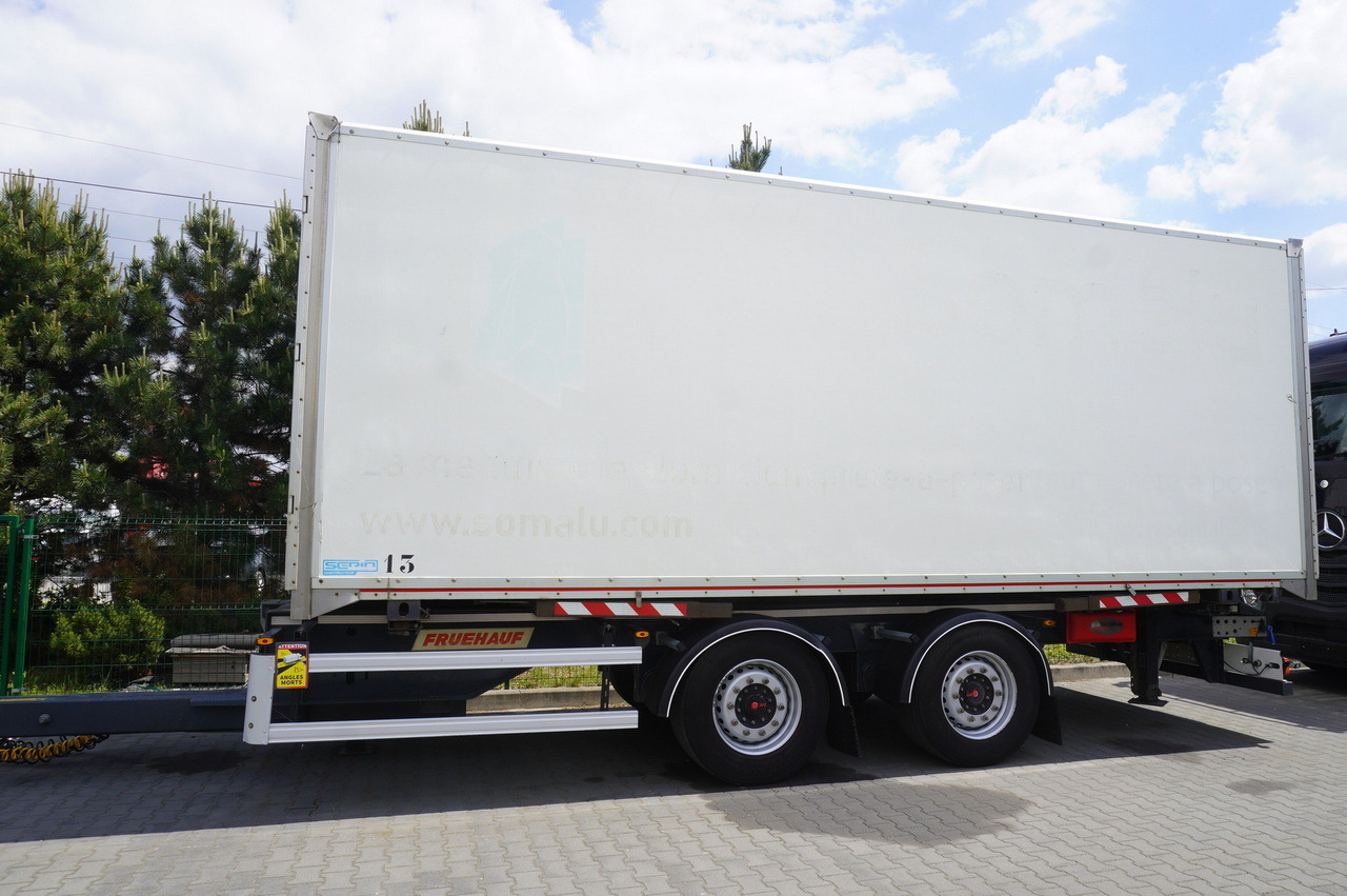 Fruehauf passthrough box trailer 18 EPAL / 2021 / SAF axles - Trailer kotak tertutup: gambar 2 Fruehauf passthrough box trailer 18 EPAL / 2021 / SAF axles - Trailer kotak tertutup: gambar 2