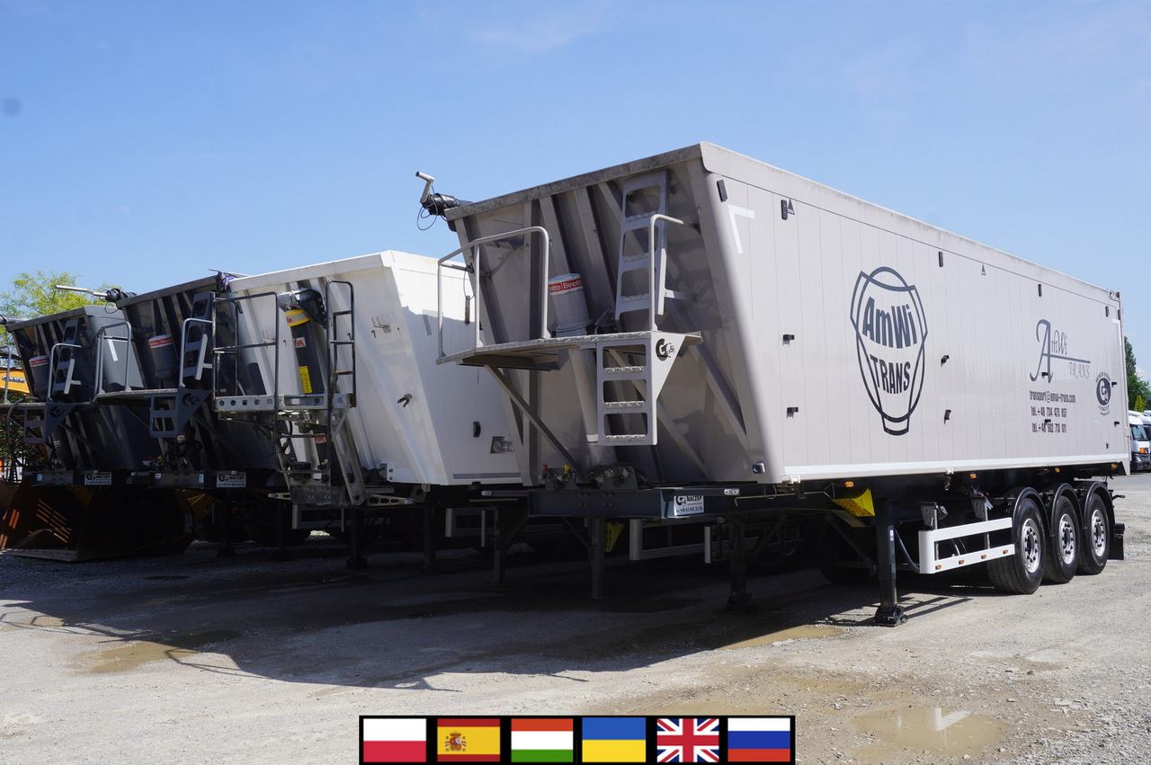 GRAS GS tipper / 52 m3 semi-trailer! / 2023 / 3 units - Semi-trailer jungkit: gambar 1 GRAS GS tipper / 52 m3 semi-trailer! / 2023 / 3 units - Semi-trailer jungkit: gambar 1