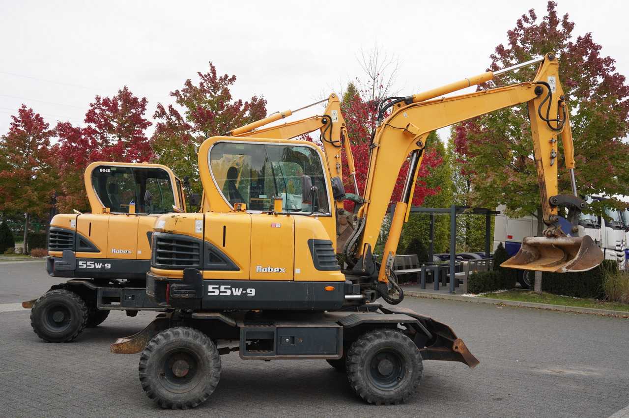Hyundai Robex 55W-9 Wheeled Excavator 5.5t / 2 units - Ekskavator roda: gambar 4 Hyundai Robex 55W-9 Wheeled Excavator 5.5t / 2 units - Ekskavator roda: gambar 4