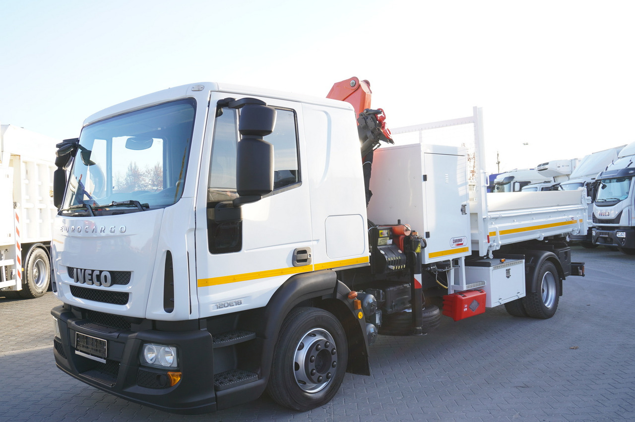 Leasing IVECO Eurocargo 120E18 Crane Palfinger / 3-way tipper / sleeper cab IVECO Eurocargo 120E18 Crane Palfinger / 3-way tipper / sleeper cab: gambar 6