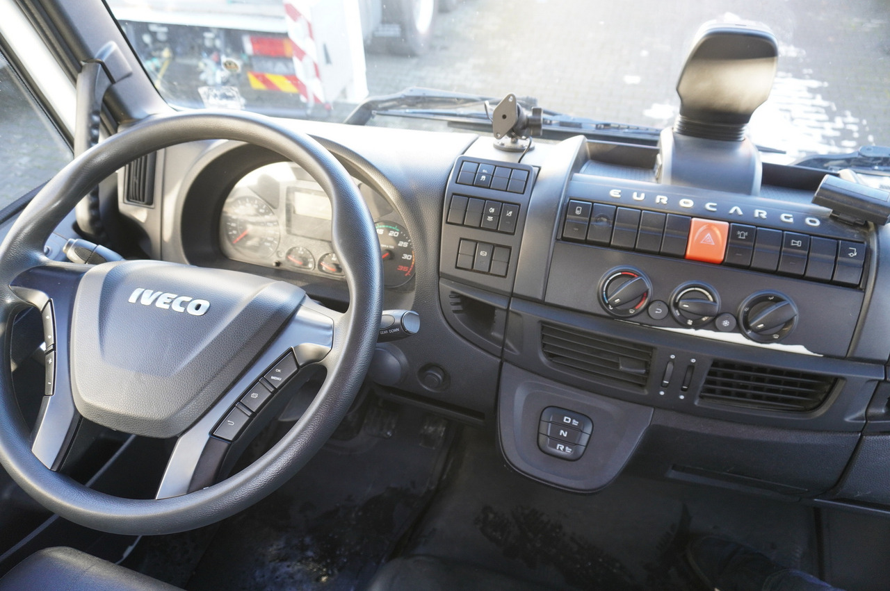 Truk flatbed IVECO Eurocargo 160-210 / 75,000 km! / Dhollandia DHS072 lift 2000 kg: gambar 17