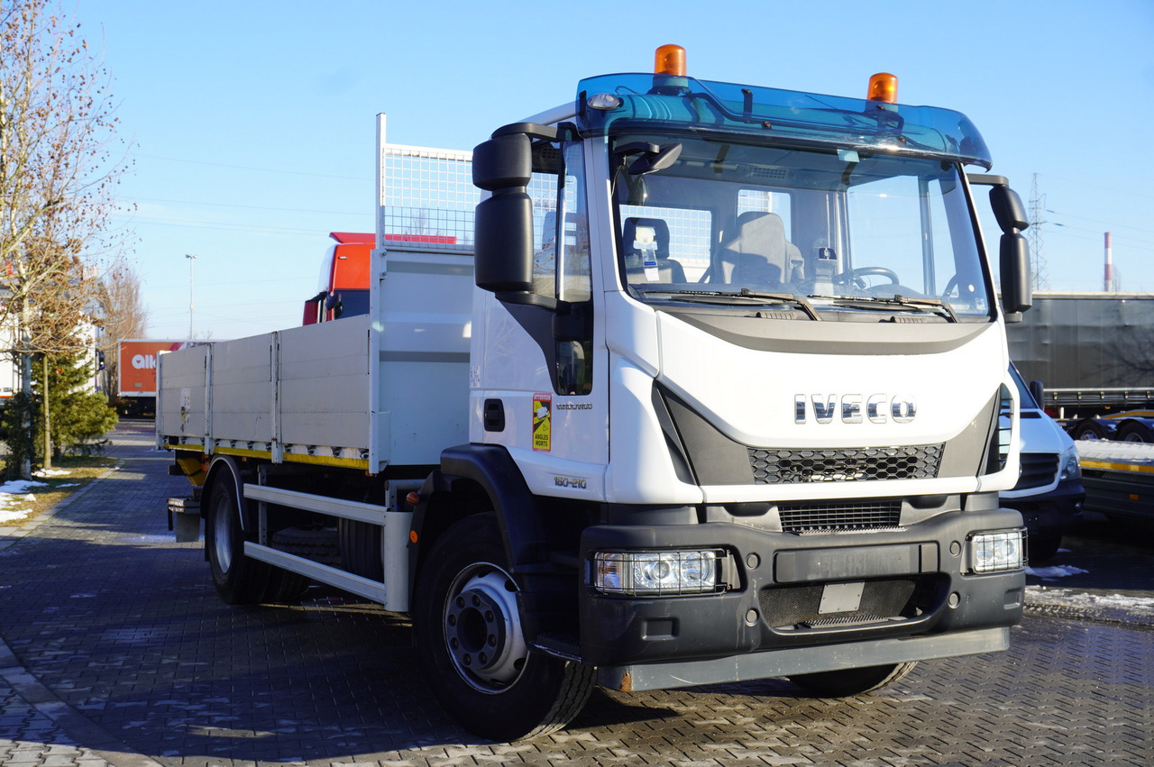 Truk flatbed IVECO Eurocargo 160-210 / 75,000 km! / Dhollandia DHS072 lift 2000 kg: gambar 6
