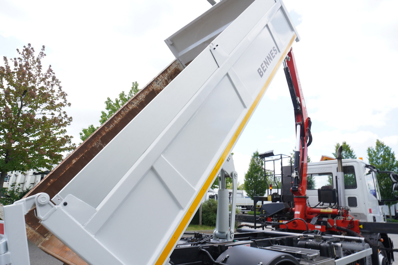 Truk jungkit, Truk derek IVECO Eurocargo 160E22 EEV Dump truck / Bortmatic / Crane FASSI F95A.0.22: gambar 22