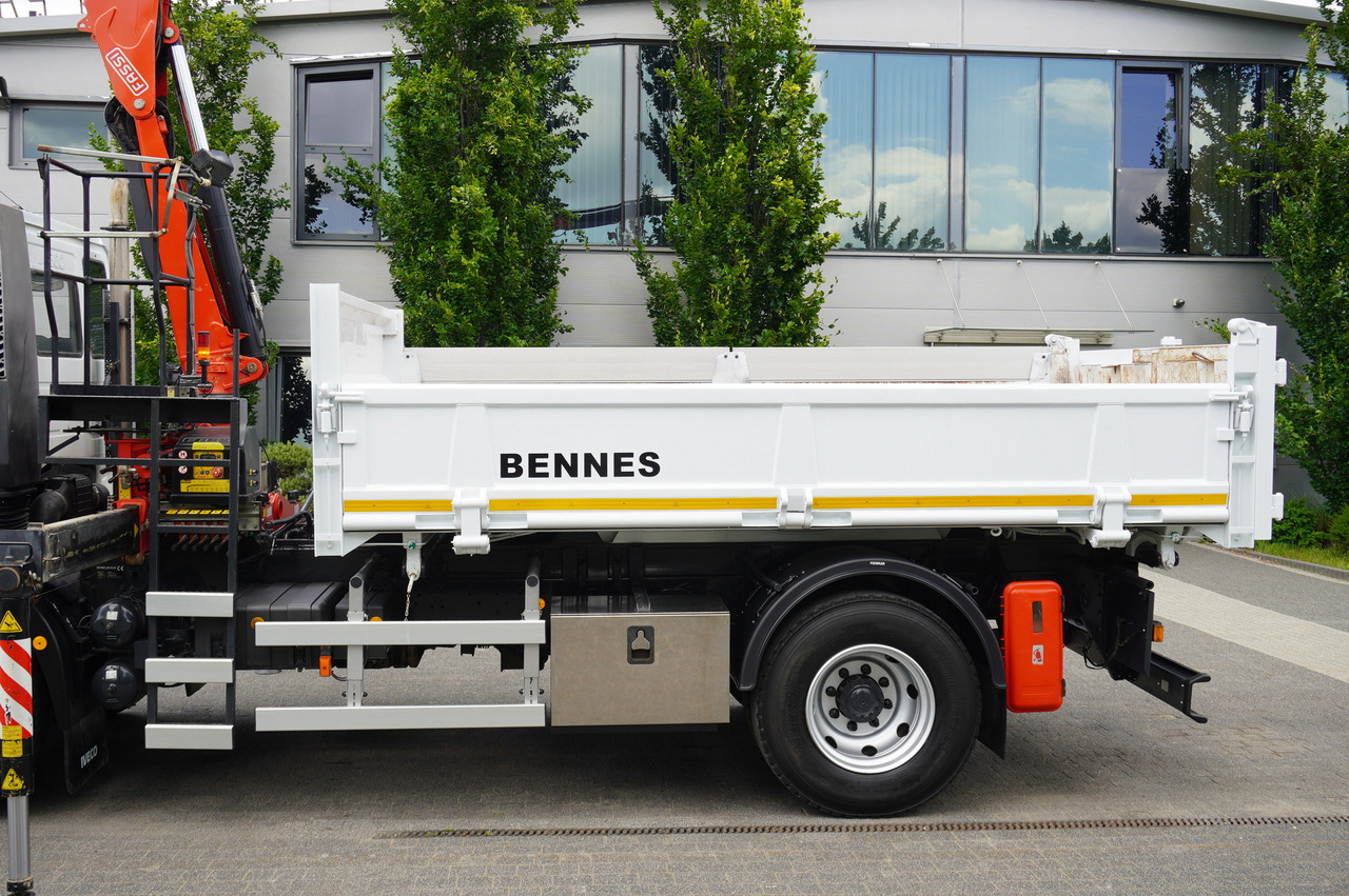 Truk jungkit, Truk derek IVECO Eurocargo 160E22 EEV Dump truck / Bortmatic / Crane FASSI F95A.0.22: gambar 17