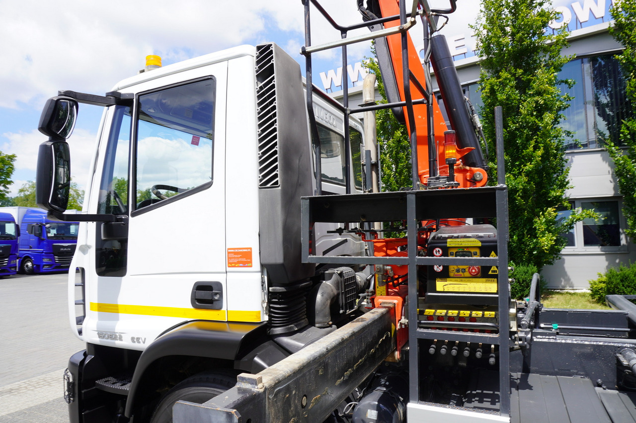 Truk jungkit, Truk derek IVECO Eurocargo 160E22 EEV Dump truck / Bortmatic / Crane FASSI F95A.0.22: gambar 23
