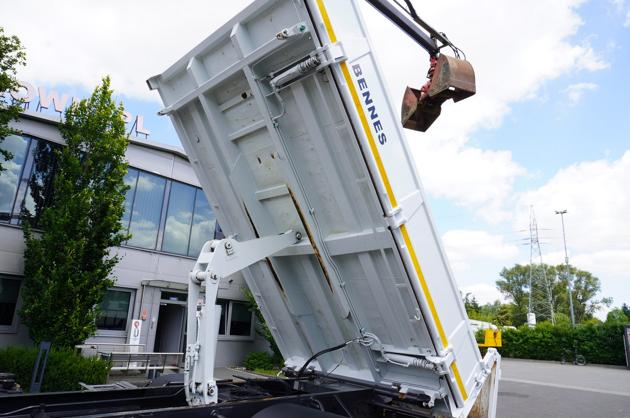 Truk jungkit, Truk derek IVECO Eurocargo 160E22 EEV Dump truck / Bortmatic / Crane FASSI F95A.0.22: gambar 21
