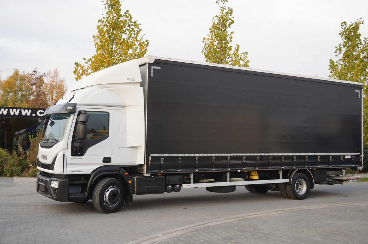 IVECO Eurocargo ML 160E28 E6 Glob / 21 europallets / 2 identical units - Truk dengan terpal samping: gambar 2 IVECO Eurocargo ML 160E28 E6 Glob / 21 europallets / 2 identical units - Truk dengan terpal samping: gambar 2