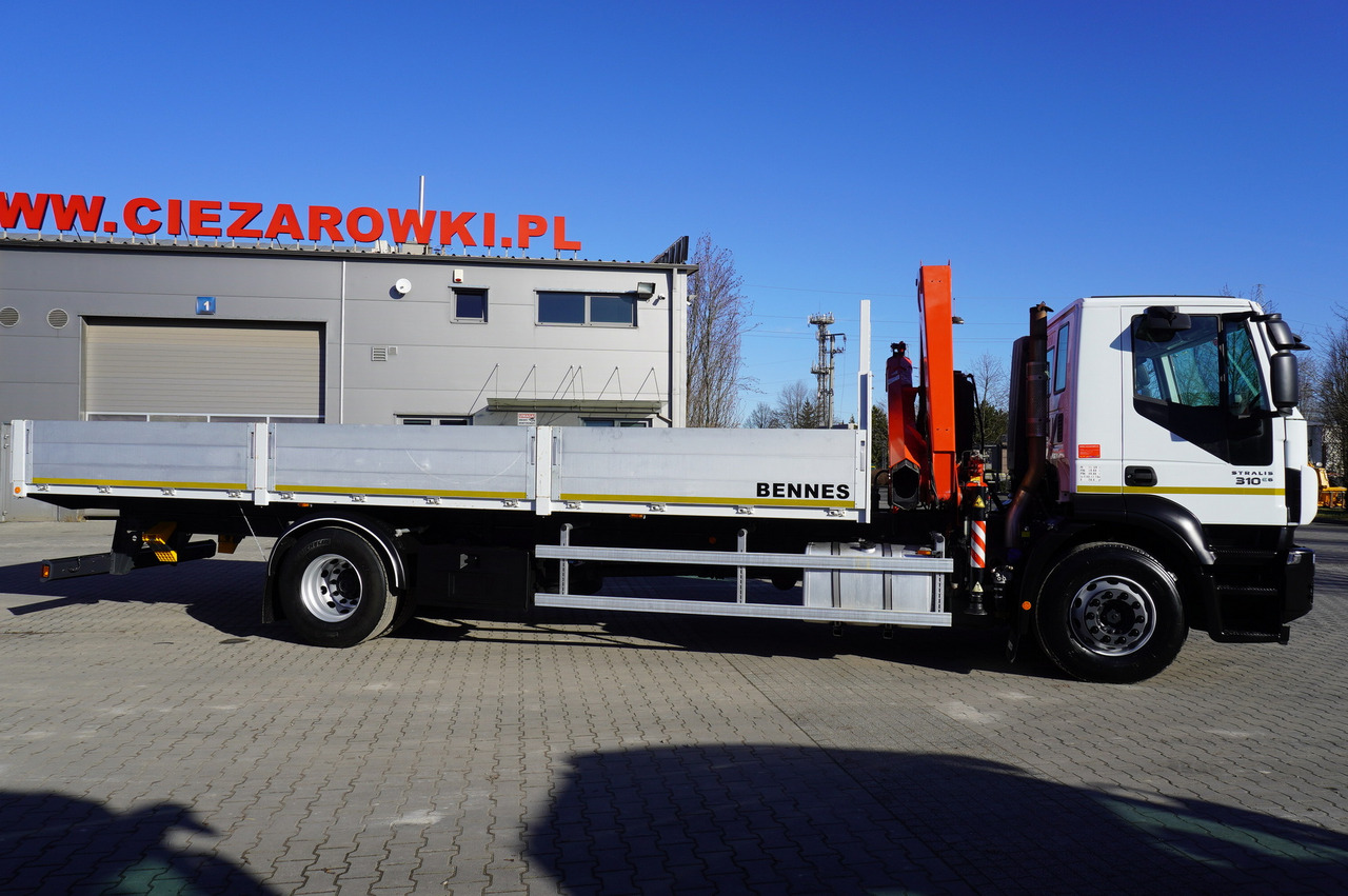 IVECO STRALIS 19.310 E6 / Flatbed 19 EPAL / FASSI F135 / 225 MTH! / 5.7 T - Truk derek, Truk derek: gambar 3 IVECO STRALIS 19.310 E6 / Flatbed 19 EPAL / FASSI F135 / 225 MTH! / 5.7 T - Truk derek, Truk derek: gambar 3