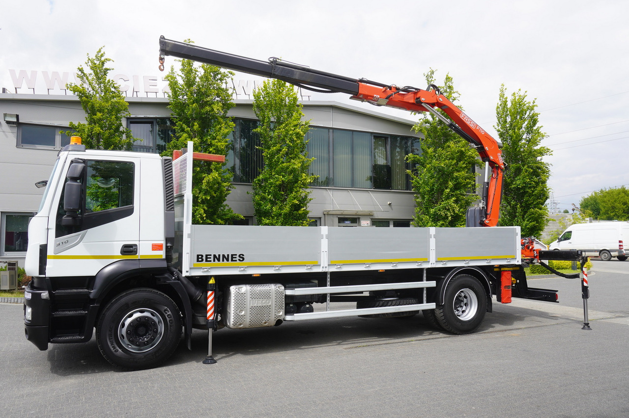 Iveco Stralis 310 / 34 tho km !!! / FASSI 4 Tons 400 MTH! / Flatbed - Truk flatbed, Truk derek: gambar 5 Iveco Stralis 310 / 34 tho km !!! / FASSI 4 Tons 400 MTH! / Flatbed - Truk flatbed, Truk derek: gambar 5