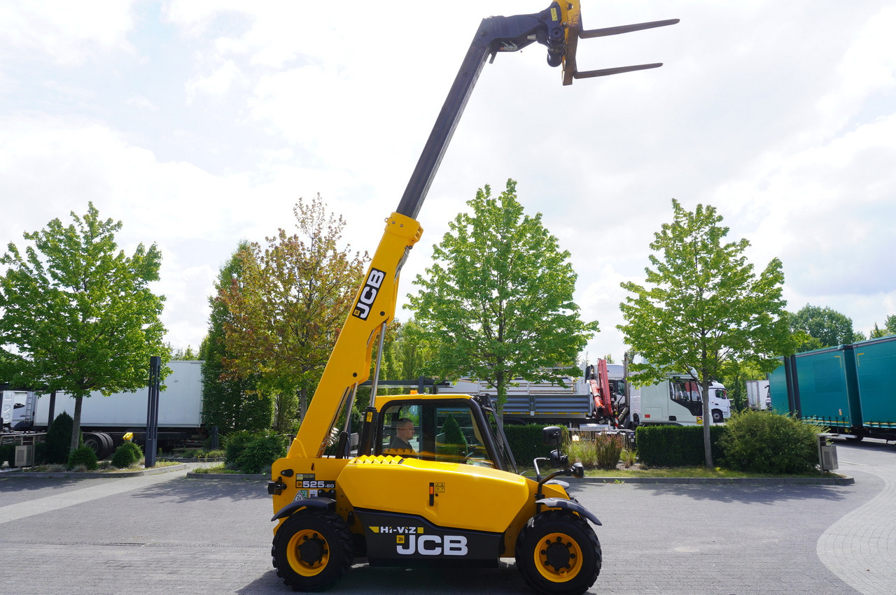 Telehandler JCB 525-60T5 / 2022 / 860 MTH! / 2.5 T / Reach 6 m / joystick: gambar 7