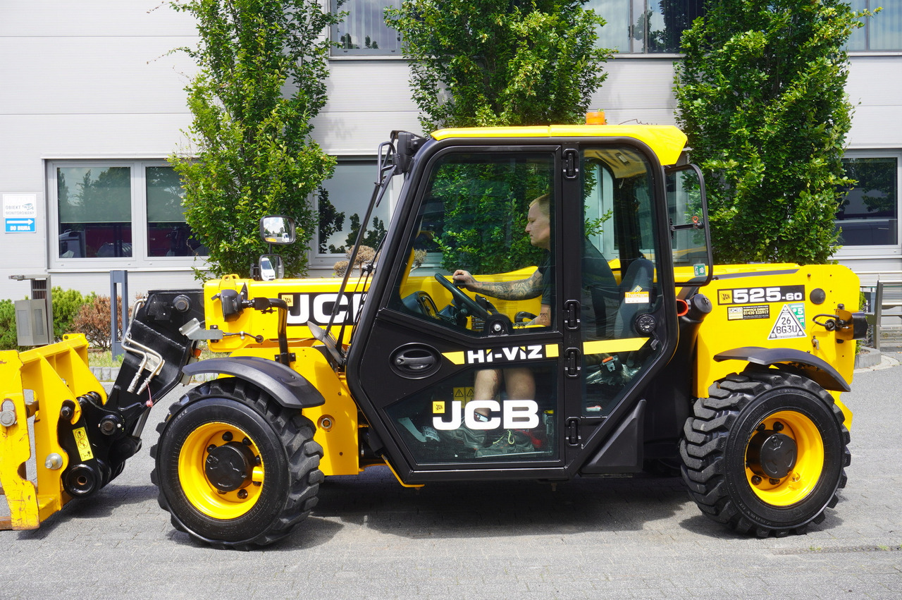 Telehandler JCB 525-60T5 / 2022 / 860 MTH! / 2.5 T / Reach 6 m / joystick: gambar 11
