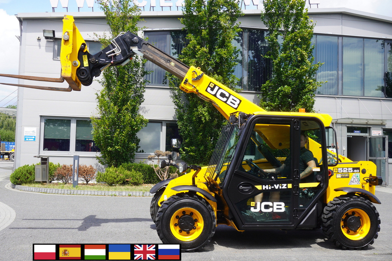 JCB 525-60T5 / 2022 / 860 MTH! / 2.5 T / Reach 6 m / joystick - Telehandler: gambar 1 JCB 525-60T5 / 2022 / 860 MTH! / 2.5 T / Reach 6 m / joystick - Telehandler: gambar 1